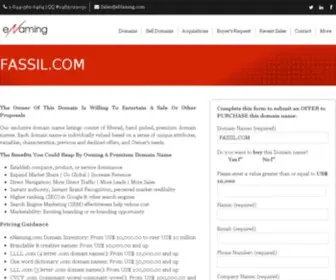 Fassil.com(The Leading FAS SIL Site on the Net) Screenshot