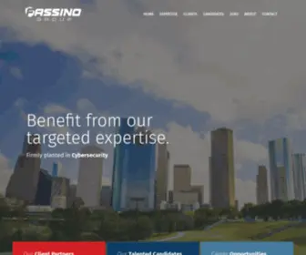Fassinogroup.com(Cybersecurity Recruiting) Screenshot