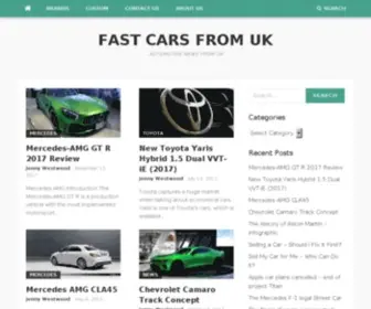 Fast-Cars-UK.com(Fast cars from UK) Screenshot