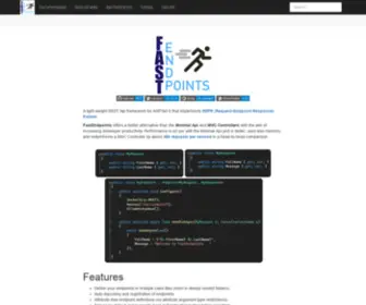 Fast-Endpoints.com(FastEndpoints) Screenshot