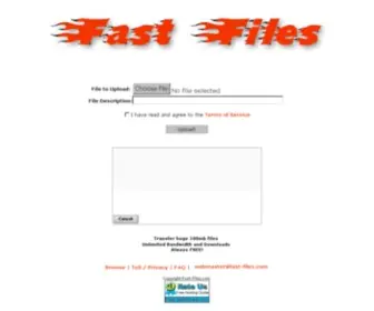 Fast-Files.com(Webhosting) Screenshot