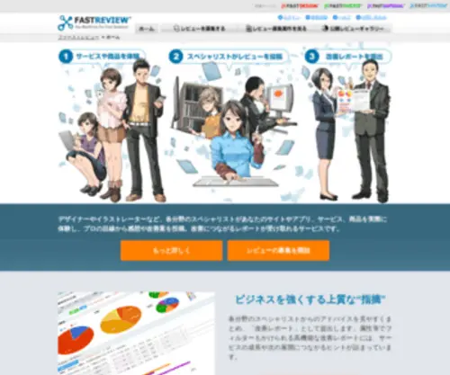 Fast-Review.com(高品質なレビューを集めてサービス) Screenshot