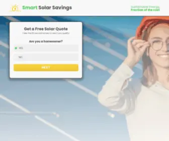 Fast-Solar-Quote.com(Smart Solar Savings) Screenshot