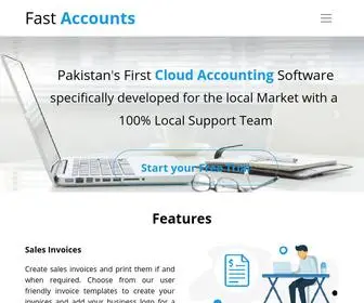 Fastaccounts.pk(Fast Accounts) Screenshot