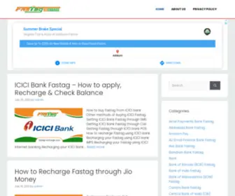 Fastag-Recharge.com(Fastag Recharge Online through SBI) Screenshot