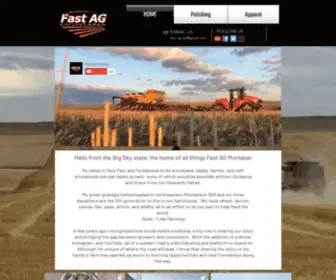 Fastagmontana.com(Fast AG Family Farm) Screenshot