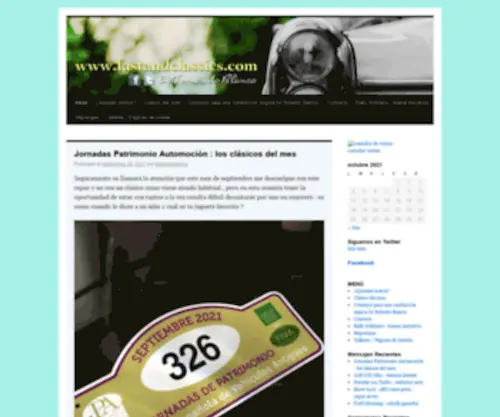 Fastandclassics.com(Clásicos) Screenshot
