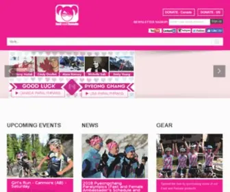 Fastandfemale.com(Empowering Girls Through Sport) Screenshot