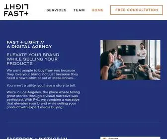 Fastandlight.agency(Elevated Ecommerce) Screenshot