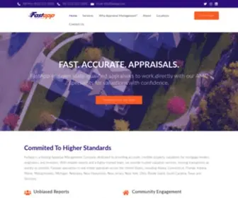 Fastapp.com(Fast & Reliable Appraisal Managment Company (AMC)) Screenshot