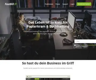 Fastbill.com(Automatisierte Buchhaltung f) Screenshot