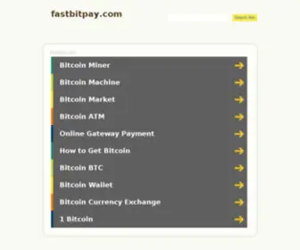 Fastbitpay.com(Accept Cryptocurrency Payments Online) Screenshot