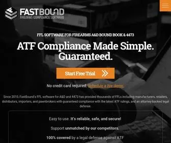 Fastbound.com(FFL Software For A&D Bound Books) Screenshot