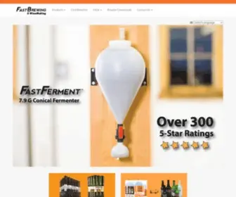 Fastbrewing.com(FastBrewing & WineMaking Products) Screenshot