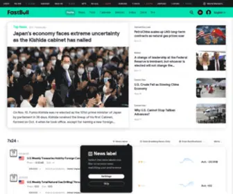 Fastbull.com(Faster Financial News and Market Quotes) Screenshot
