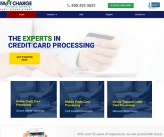 Fastcharge.com(Credit Card Processing for the Firearm Industry) Screenshot