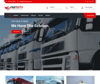 Fastcitycargo.com(Fastcity Courier Services) Screenshot