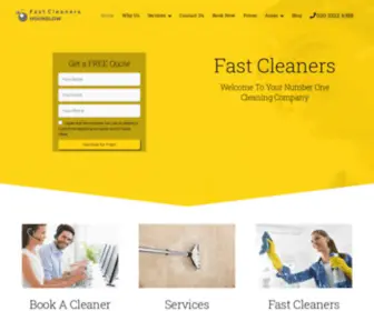 Fastcleanershounslow.co.uk(Cleaning Company Hounslow) Screenshot