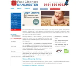 Fastcleanersmanchester.co.uk(Fast cleaners manchester) Screenshot