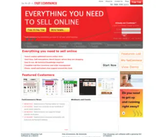 Fastcommerce.com(Free Shopping Cart Software) Screenshot