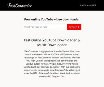 Fastconverter.net(Video downloader) Screenshot