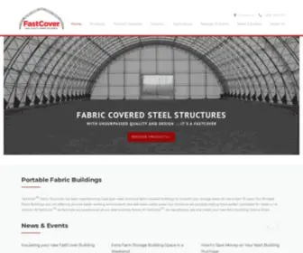 Fastcoverbuildings.com(FastCover Fabric Buildings) Screenshot