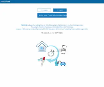 Fastcovid.fr(Connexion FastCovid vs 5.5) Screenshot