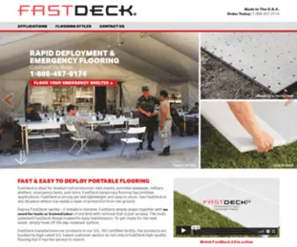 Fastdeck.com(Temporary Flooring) Screenshot