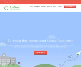 Fastdir.com(FastDirect Communications School Information System) Screenshot