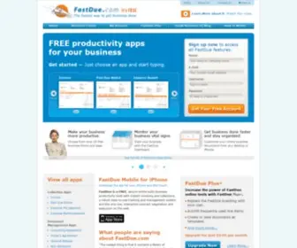 Fastdue.com(Move Your Business Online) Screenshot