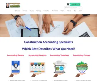 Fasteasyaccounting.com(Contractor Bookkeeping Service And Construction Accounting Services) Screenshot