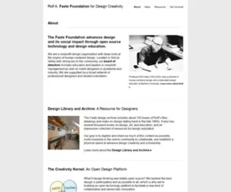 Fastefoundation.org(The Faste Foundation) Screenshot