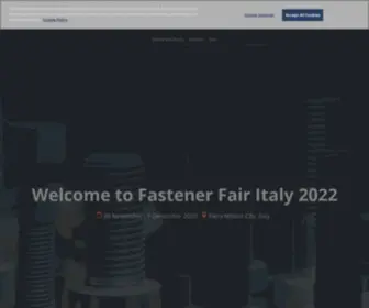 Fastenerfairitalia.com(Fastener Fair Italy) Screenshot