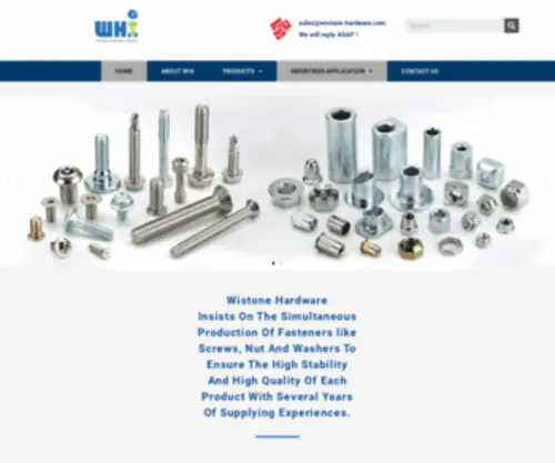 Fasteners-TW.com(Wistone Hardware) Screenshot