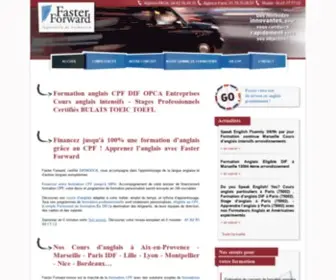 Faster-Forward.com(Formations Anglais CPF Originales Cours Intensifs Aix) Screenshot