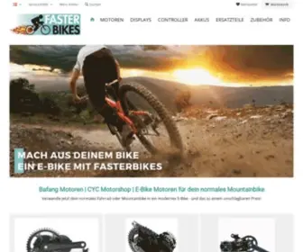 Fasterbikes.eu(Bike Umrüstung) Screenshot