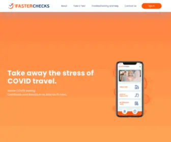 Fasterchecks.co.uk(Foreign Travel UK) Screenshot