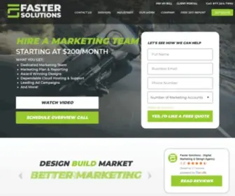 Fastersolutions.com(Faster Solutions) Screenshot