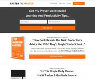 Fastertomaster.com(The Art Of Living) Screenshot