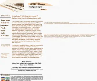 Fastestessays.com(Essay papers) Screenshot