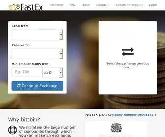 Fastex.pro(Exchange your bitcoin) Screenshot