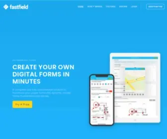Fastfieldforms.com(FastField) Screenshot