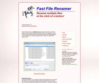 Fastfilerenamer.com(Fast File Renamer) Screenshot