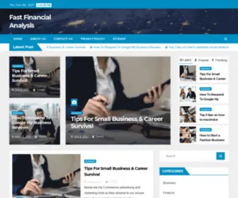 Fastfinancialanalysis.com(Fast Financial Analysis) Screenshot