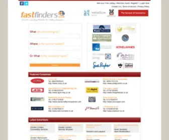 Fastfinders.co.uk(Online UK Directory) Screenshot