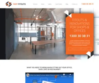 Fastfitouts.com.au(Shop and Office Fitouts Brisbane) Screenshot