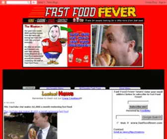 Fastfoodfever.com(Fast Food Fever) Screenshot