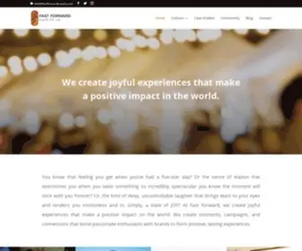 Fastforwardevents.com(Fast Forward) Screenshot