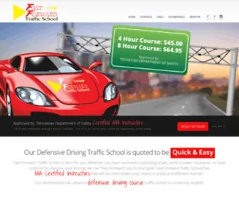 Fastforwardtrafficschool.com(Fast Forward Traffic School) Screenshot