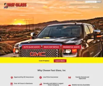 Fastglassinc.com(Whether the damage) Screenshot